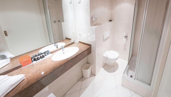 Bad Kingsize Deluxus Komfort Zimmer Hotel Leusden - Amersfoort